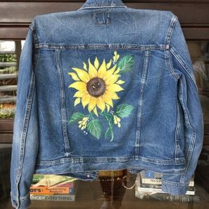 Hand Painted Denim Jacket